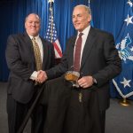 DHS Secretary John F. Kelly visited ICE HQ to meet with ICE Acting Director Thomas Homan